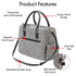 Black Tweed or Pink Tweed Drink/ Wine Purse Insulated with Bladder Bag